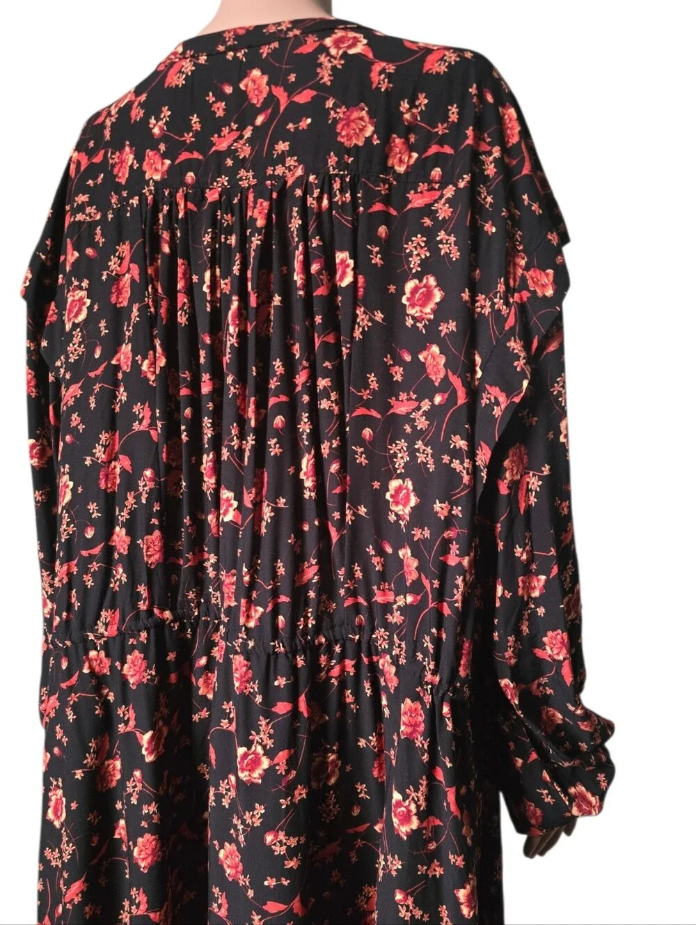 Free People Flower Fields Mini Dress in Dark Combo
